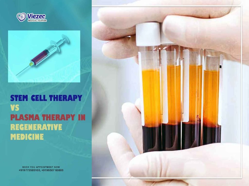 stem cell vs plasma therapy