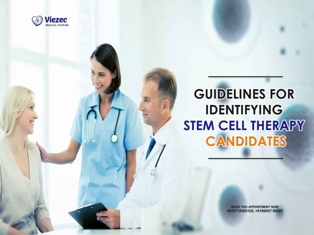 Guidelines for Identifying Stem Cell Therapy Candidates