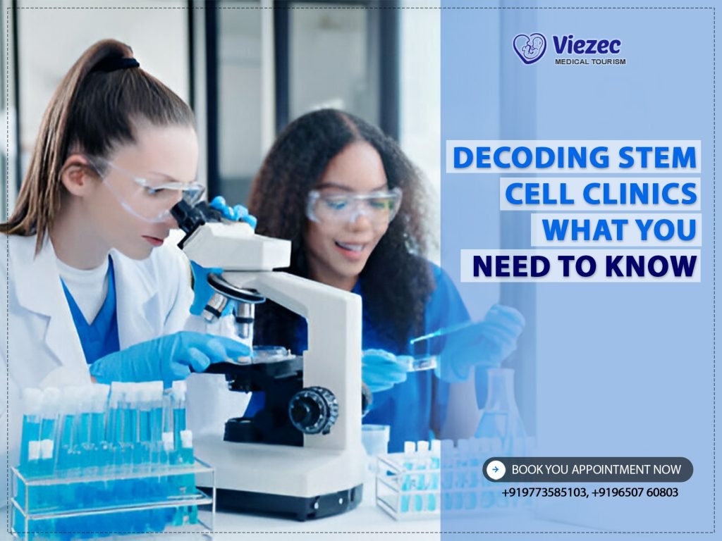 Decoding Stem Cell Clinics