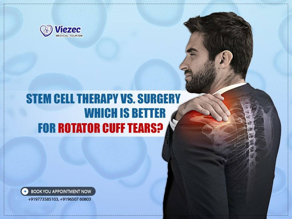 Stem Cell Therapy vs. Surgery: Which Is Better for Rotator Cuff Tears?