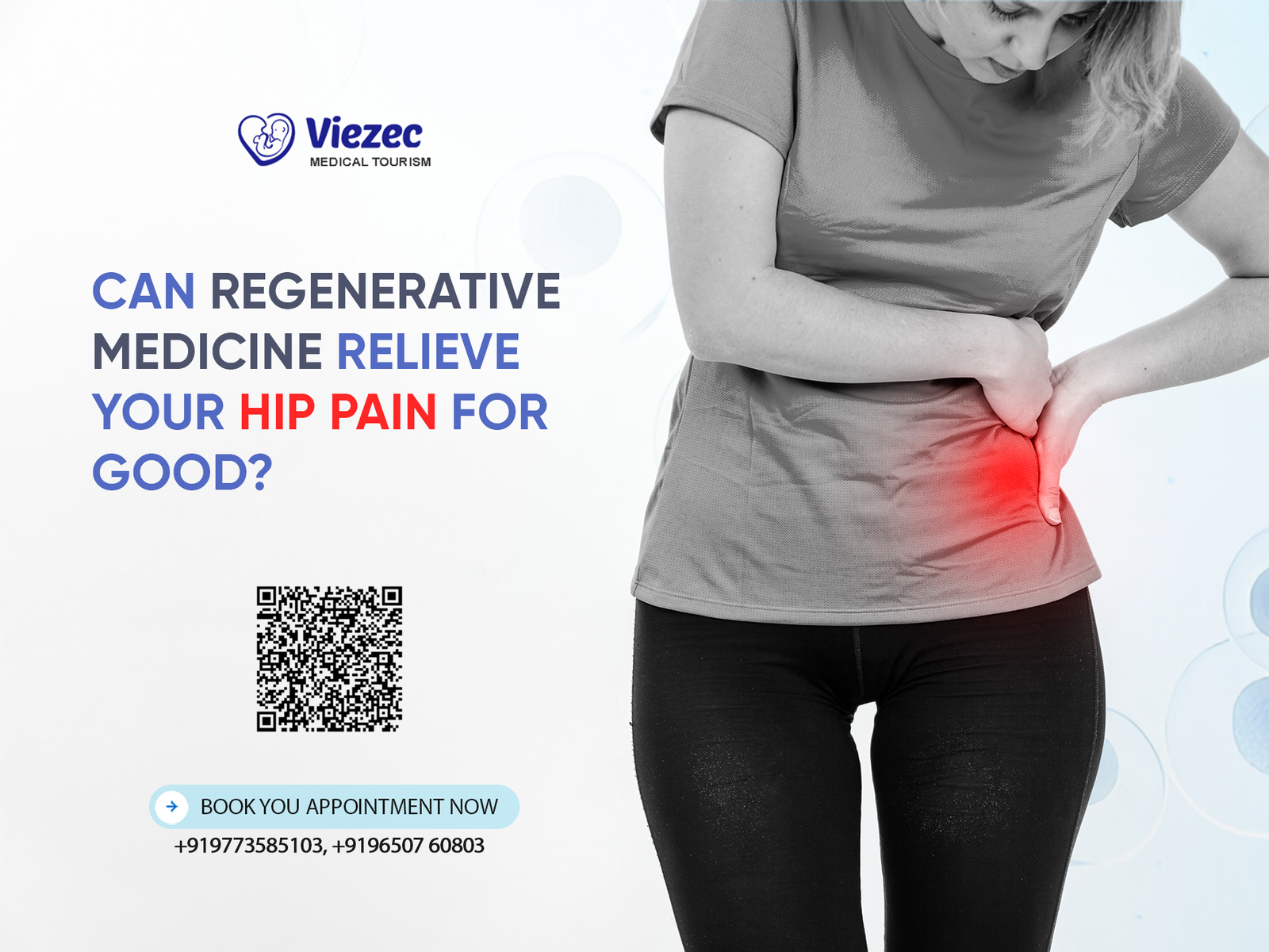 Discover how regenerative medicine may provide lasting relief for hip pain by promoting natural healing and reducing inflammation. Learn more today!
