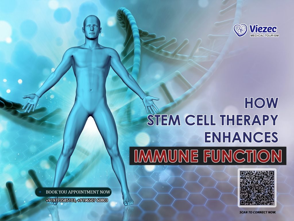 Close-up of mesenchymal stem cell vial used in immune-boosting therapy