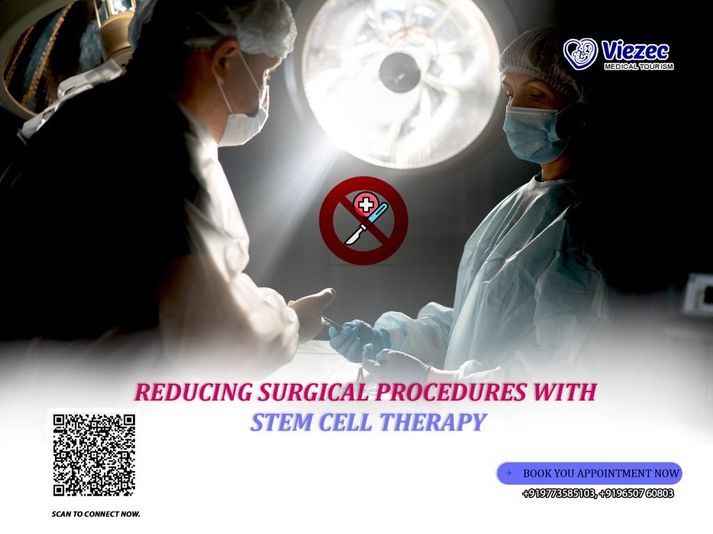 Patient avoiding surgery with advanced stem cell therapy for joint healing and tissue regeneration at Viezec